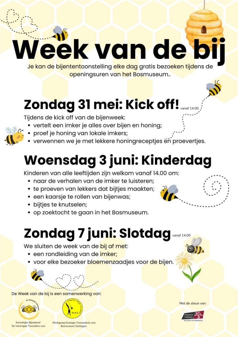 Week van de bij 2026 – Koninklijke Bijenbond 